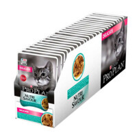Purina Pro Plan (Пуріна Про План) Delicate Nutrisavour - Вологий корм з океанічною рибою для дорослих котів з чутливим травленням (шматочки в соусі) (26x85 г (box)) в E-ZOO