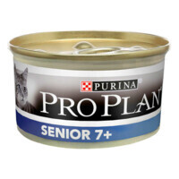 Purina Pro Plan (Пурина Про План) Adult 7+ Mousse - Влажный корм с тунцом для котов старше 7 лет (мусс) (85 г) в E-ZOO
