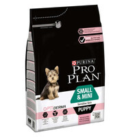 Purina Pro Plan (Пурина Про План) Puppy Small&Mini Salmon - Cухой корм с лососем для щенков собак мелких пород (3 кг)