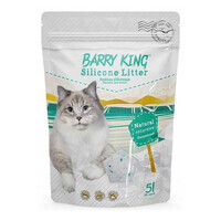 Barry King (Барри Кинг) Silicone Litter Natural - Наполнитель силикагелевый для кошачьего туалета, без аромата (5 л)