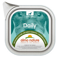 Almo Nature (Альмо Натюр) Daily Adult Dog Turkey&Zucchini - Консервированный корм с индейкой и цуккини для взрослых собак (100 г)