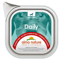 Almo Nature (Альмо Натюр) Daily Adult Dog Beef&Potatoes - Консервированный корм с говядиной и картофелем для взрослых собак (100 г)
