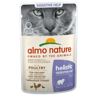 Almo Nature (Альмо Натюр) Holistic Digestive Help Cat Poultry - Влажный корм с птицей для котов с чувствительным пищеварением (кусочки в желе) (70 г) в E-ZOO