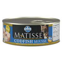 Farmina (Фарміна) Matisse Cat Mousse Codfish – Консервований корм з тріскою для котів (мус) (85 г) в E-ZOO