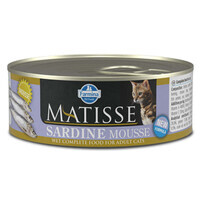 Farmina (Фарміна) Matisse Cat Mousse Sardine – Консервований корм з сардиною для котів (мус) (85 г) в E-ZOO