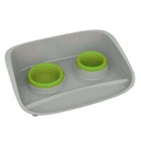 Petmax (Петмакс) Stella – Миски для домашних животных на подносе (250 / 300 мл) в E-ZOO