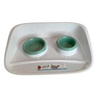 Petmax (Петмакс) Stella – Миски для домашних животных на подносе (250 / 300 мл) в E-ZOO