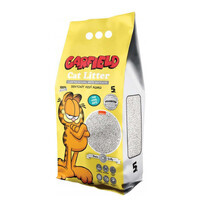 Garfield (Гарфилд) Cat Litter Natural - Белый бентонитовый наполнитель для кошачьего туалета без ароматизаторов (5 л / 4,3 кг)