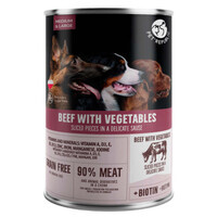 Pet Republic (Пет Репаблік) Beef&Vegetables Chunks in Sauce - Консервований корм з яловичиною та овочами для собак великих порід (шматочки в соусі) (1,25 кг) в E-ZOO