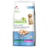 Trainer (Трейнер) Natural Junior Maxi - Сухий корм з куркою та індичкою для юніорів великих порід (12 кг) в E-ZOO фото №1 Trainer (Трейнер) Natural Junior Maxi - Сухий корм з куркою та індичкою для юніорів великих порід (12 кг) в E-ZOO