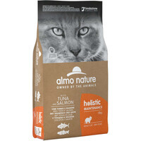 Almo Nature (Альмо Натюр) Holistic Cat Tuna&Salmon - Сухий корм з тунцем та лососем для дорослих котів (12 кг) в E-ZOO
