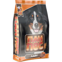 Пан Пес Лайт - Сухой корм для собак с низкой активностью и со склонностью к полноте (10 кг)