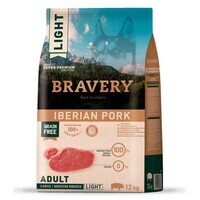 Bravery (Бравери) Iberian Pork Adult Large/Medium - Сухой беззерновой корм с иберийской свининой для взрослых собак средних и крупных пород (4 кг) в E-ZOO
