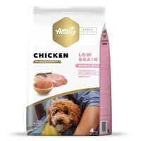 Amity (Амити) Super Premium Low Grain Chicken Adult - Сухой корм с курицей для взрослых собак различных пород (4 кг) в E-ZOO