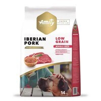 Amity (Амити) Super Premium Low Grain Iberian Pork Adult - Сухой корм с с иберийской свининой для взрослых собак различных пород (14 кг) в E-ZOO