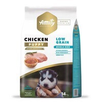 Amity (Амити) Super Premium Low Grain Chicken Puppy - Сухой корм с курицей для щенков собак различных пород (14 кг)
