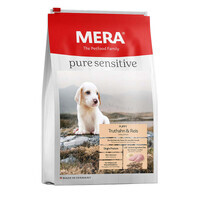 Mera (Мера) Dog Pure Sensitive Puppy Turkey&Rice - Сухой корм с индейкой и рисом для щенков и кормящих собак (1 кг) в E-ZOO