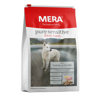 Mera (Мера) Dog Pure Sensitive Fresh meat Turkey&Kartoffel - Сухой беззерновой корм с индейкой и картофелем для собак (12,5 кг)