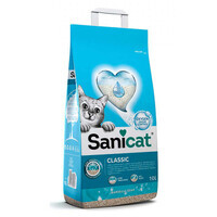 Sanicat (Саникет) Classic Marseille Soap Cat Litter – Минеральный впитывающий наполнитель с ароматом марсельского мыла для кошачьего туалета (10 л / 6 кг)