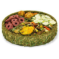 JR Farm (Джиер Фарм) Gourmet-Plate – Їстівна тарілка з ласощами для гризунів (100 г) в E-ZOO