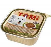TOMi (Томи) Turkey, Pasta, Carrots - Консервированный корм с мясом индейки для собак (паштет) (150 г)