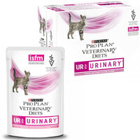 Pro Plan Veterinary Diets (Про План Ветеринари Диетс) UR St/Ox Urinary - Консервированный корм с лососем для взрослых кошек с болезнями нижних отделов мочевыводящих путей (10х85 г)