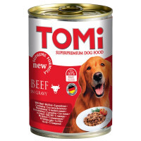 TOMi (Томи) Beef - Консервированный корм с говядиной для собак (400 г)