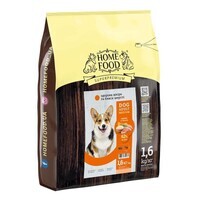 Home Food (Хоум Фуд) Adult Medium - Сухой корм Здоровая кожа и блеск шерсти «Индейка и лосось» для взрослых собак средних пород (1,6 кг) в E-ZOO