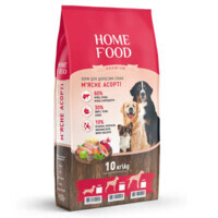 Home Food (Хоум Фуд) Adult Medium - Повнораціонний сухий корм "М'ясне асорті" для дорослих собак середніх порід (10 кг) в E-ZOO