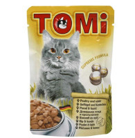 TOMi (Томі) Poultry & Rabbit - Консервований корм з птицею і кроликом для котів (100 г) в E-ZOO