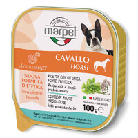 Marpet (Марпет) AequilibriaVET All Breeds Horse - Консервований корм з коніною для дорослих собак різних порід (мус) (100 г) в E-ZOO