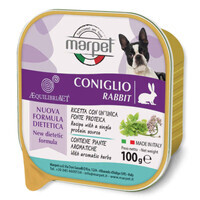 Marpet (Марпет) AequilibriaVET All Breeds Rabbit - Консервований корм з м'сом кролів для дорослих собак різних порід (мус) (100 г) в E-ZOO