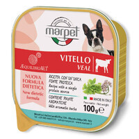 Marpet (Марпет) AequilibriaVET All Breeds Veal - Консервований корм з телятиною для дорослих собак різних порід (мус) (100 г) в E-ZOO