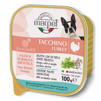 Marpet (Марпет) AequilibriaVET All Breeds Turkey - Консервований корм з індичкою для дорослих собак різних порід (мус) (100 г) в E-ZOO