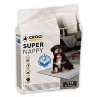 Croci (Крочі) Super Nappy - Одноразові гігієнічні пелюшки для собак та котів (60х40 см / 10 шт.) в E-ZOO