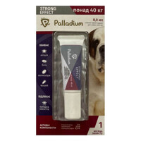 Palladium (Палладиум) Strong Effect Dog - Противопаразитарные капли на холку от блох, клещей и комаров для собак (> 40 кг) в E-ZOO