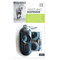 M-Pets (М-Петс) Waste Bag Dispenser - Диспенсер для пакетів, щоб прибрати за собакою з пакетами (2 рулони) (Комплект) в E-ZOO