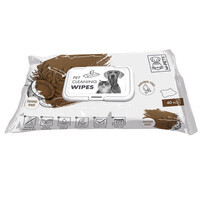 M-Pets (М-Петс) Pet Cleaning Wipes Coconut - Вологі очищаючі серветки для собак, котів та гризунів (40 шт.) в E-ZOO