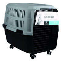 M-Pets (М-Петс) Viaggio Carrier-L IATA - Пластикова переноска, що відповідає стандартам IATA для собак вагою до 22 кг (81,3х56х58,5 см) в E-ZOO