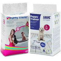 Savic (Савик) Puppy Trainer - Пелёнки абсорбирующие для щенков (45x30 см / 30 шт.)