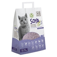 M-Pets (М-Петс) Soya Organic Cat Litter Lavander Scented - Органічний, що 100% розкладається, наповнювач для котячого туалету з ароматом лаванди (10 л) в E-ZOO