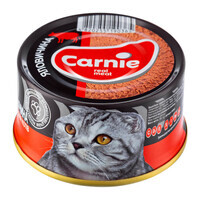 Carnie (Карни) Консервированный корм с говядиной для взрослых котов в порционной упаковке (паштет) (90 г) в E-ZOO