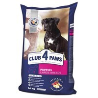 Club 4 Paws (Клуб 4 Лапи) Premium Puppy Large Breed Chicken - Сухий корм із куркою для цуценят собак великих порід (14 кг) в E-ZOO