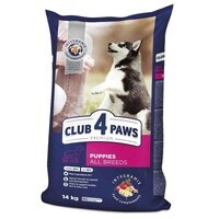 Club 4 Paws (Клуб 4 Лапы) Premium Puppy All Breeds Chicken - Сухой корм с курицей для щенков собак различных пород (14 кг) в E-ZOO