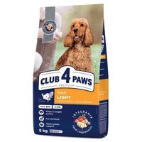Club 4 Paws (Клуб 4 Лапи) Premium Light Adult Medium&Large Breed Turkey - Сухий корм з індичкою для контролю ваги стерилізованих собак середніх та великих порід (5 кг) в E-ZOO