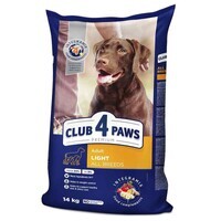 Club 4 Paws (Клуб 4 Лапи) Premium Light Adult All Breeds Chicken - Сухий корм із куркою для підтримання оптимальної ваги собак різних порід (14 кг) в E-ZOO