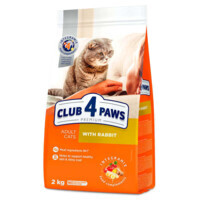 Club 4 Paws Premium Adult Cat Rabbit - Сухий корм із кроликом для дорослих котів (2 кг)