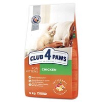 Club 4 Paws (Клуб 4 Лапы) Premium Kitten Chicken - Сухой корм с курицей для котят (5 кг) в E-ZOO
