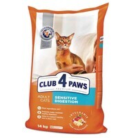 Club 4 Paws (Клуб 4 Лапы) Premium Sensitive Digestion Adult Cat Chicken - Сухой корм с курицей для взрослых кошек с чувствительным пищеварением (14 кг) в E-ZOO