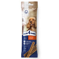 Club 4 Paws (Клуб 4 Лапи) Premium Dental Sticks - Жувальні палички для дорослих собак середніх порід (77 г) в E-ZOO